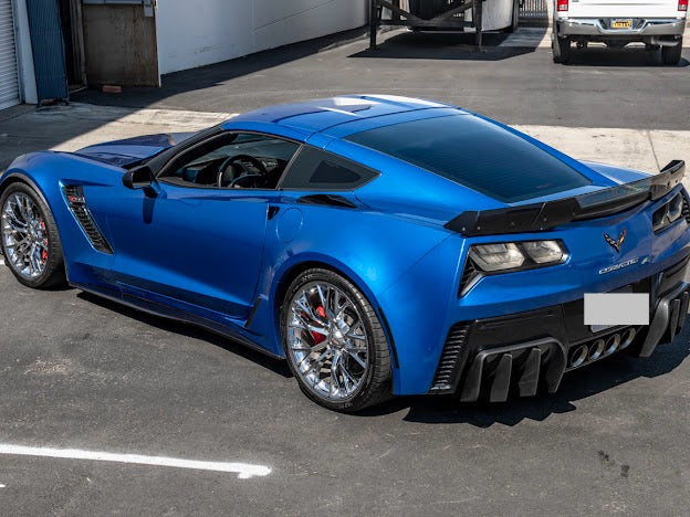 2014-2019 Corvette C7 Performance Track Style *ADD-ON* Rear Bumper Diffuser